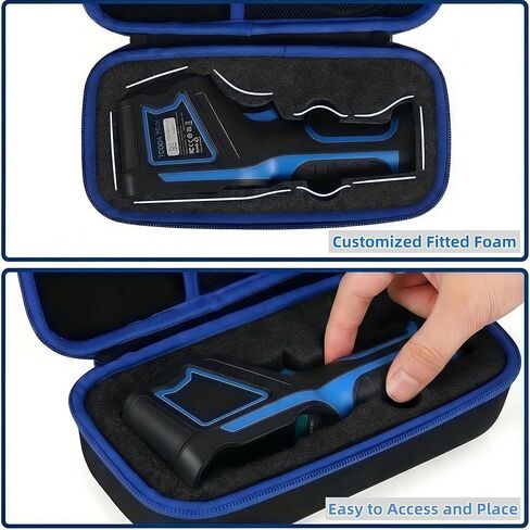 Travel Case for TOPDON TC004 Mini Thermal Imaging Camera with Removable Custom Sponge Insert (Only Case) (Black) in Kuwait