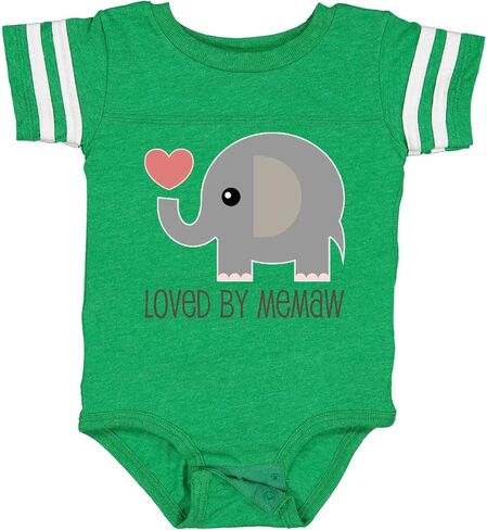 inktastic Loved By Memaw Grandchild Baby Bodysuit in Saudi Arabia
