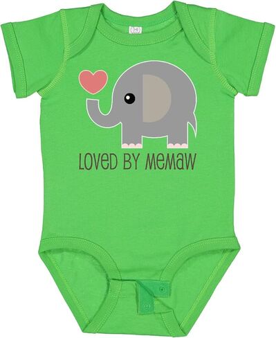inktastic Loved By Memaw Grandchild Baby Bodysuit in Saudi Arabia