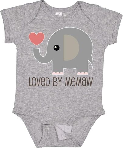 inktastic Loved By Memaw Grandchild Baby Bodysuit in Saudi Arabia