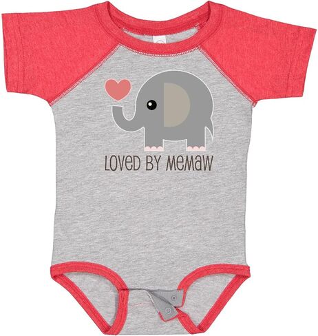 inktastic Loved By Memaw Grandchild Baby Bodysuit in Saudi Arabia