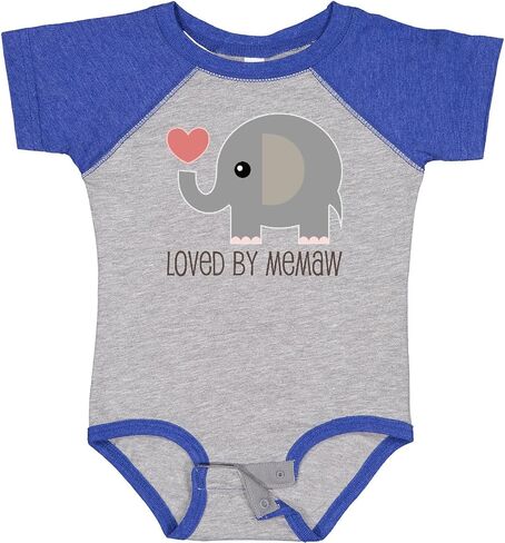inktastic Loved By Memaw Grandchild Baby Bodysuit in Saudi Arabia