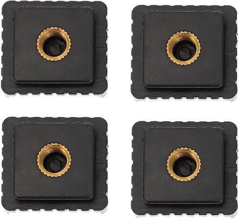 Cabilock 4 قطعة الحذاء الساخن جبل قوس محول 1/4 بوصة برغي فلاش حامل حامل لكاميرات DSLR التصوير معدات الإضاءة in Kuwait