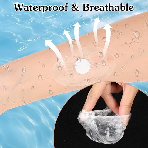 200 Pcs Shower Bathing Ear Covers Baby Ear Covers Baby Showers Cap Ears Protection Water-proof Ears Stickers Cover for Swimming Shower Surfing Snorkeling and Other Water Sports in Kuwait