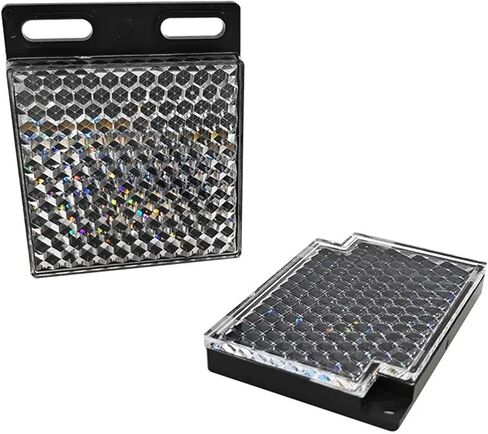 2Pcs Square Reflector for Photoelectric Sensor TD-08 for Proximity Switch Honeycomb Structure Reflection Plate TD-09(TD-08 X2PCS) in Kuwait