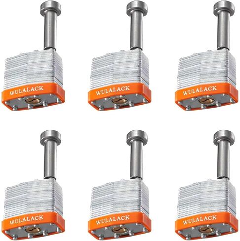 Luggage Lock,WULALACK Small Brass Locks with Keys, 3/4-Inch Body Width Small Padlock, 6-Pack Mini Locks with Same Key in Saudi Arabia