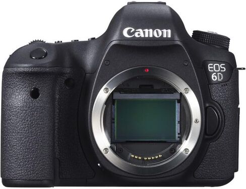 Canon EOS 6D DSLR Camera Bundle | 20.2MP Full-Frame Sensor, DIGIC 5+, Built-in Wi-Fi & GPS with 11-Point AF System | Great for Travel & Landscape Photos (8035B002) + 64GB Card + Camera Bag in Kuwait