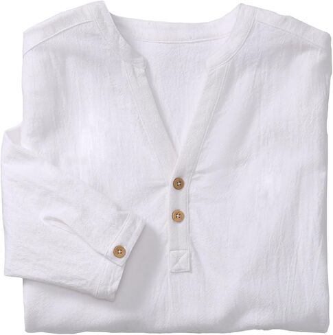 KingSize Men's Big & Tall Short-Sleeve Linen Shirt in Saudi Arabia