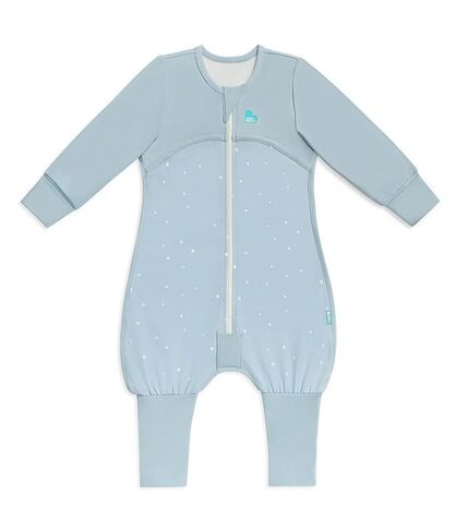 Love to Dream, Baby Sleep Suit Long Sleeve, 1.0 TOG Cotton, Super soft, stretchy, comfy, and smooth to touch (Twinkle Powder Blue, 24-36 months) in Kuwait