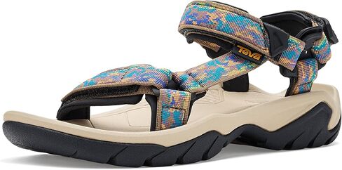 Teva Women's Terra Fi 5 Universal Sport Sandal, Tree Cover Neon Spring, 7 in Saudi Arabia