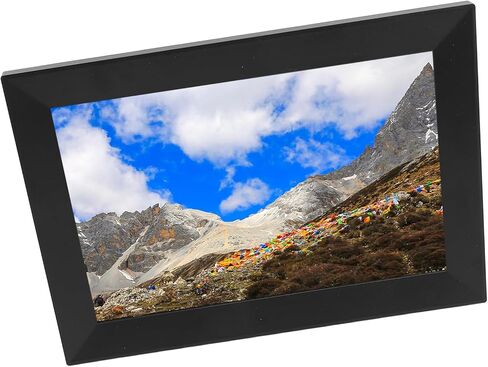 إطار صورة رقمي SUNGOOYUE مقاس 10.1 بوصة، وشاشة لمس IPS HD لاسلكية سعة 32 جيجابايت، وإطار صور إلكتروني ذكي يدور تلقائيًا مع مساحة تخزين مدمجة، للمكتب المنزلي (قابس الولايات المتحدة) in Saudi Arabia