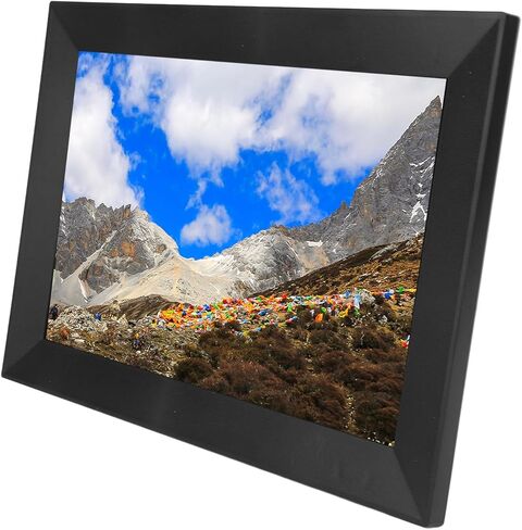 إطار صورة رقمي SUNGOOYUE مقاس 10.1 بوصة، وشاشة لمس IPS HD لاسلكية سعة 32 جيجابايت، وإطار صور إلكتروني ذكي يدور تلقائيًا مع مساحة تخزين مدمجة، للمكتب المنزلي (قابس الولايات المتحدة) in Saudi Arabia