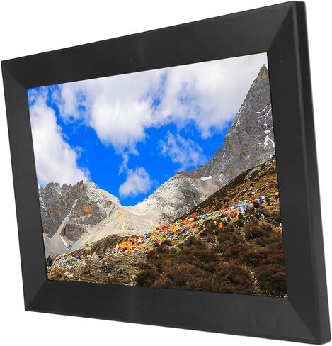إطار صورة رقمي SUNGOOYUE مقاس 10.1 بوصة، وشاشة لمس IPS HD لاسلكية سعة 32 جيجابايت، وإطار صور إلكتروني ذكي يدور تلقائيًا مع مساحة تخزين مدمجة، للمكتب المنزلي (قابس الولايات المتحدة) in Saudi Arabia