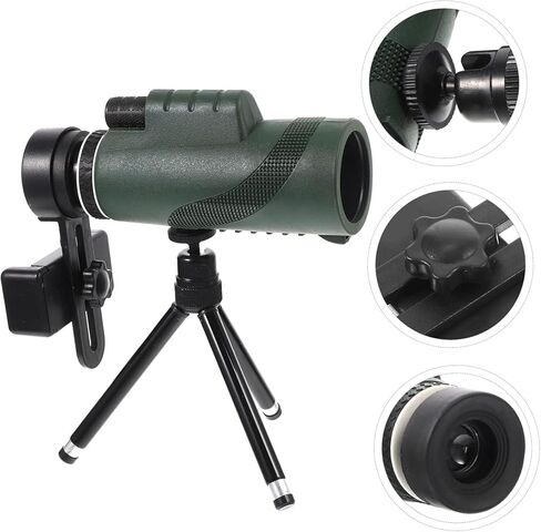 Cular Telescope for S - High Power, Compact, Ideal for Bird Watching, Hiking, Camping, Travel, Wildlife Observation, Easy to Use in Kuwait