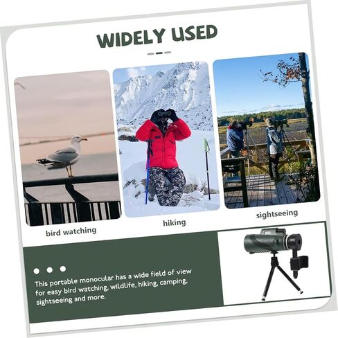 Cular Telescope for S - High Power, Compact, Ideal for Bird Watching, Hiking, Camping, Travel, Wildlife Observation, Easy to Use in Kuwait