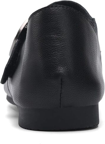 Women's Mary Jane Flat Shoes Soft Round-Toe Flat Shoes for Women Fashionable,Comfortable,Casual,Slip-On with Buckle in Saudi Arabia