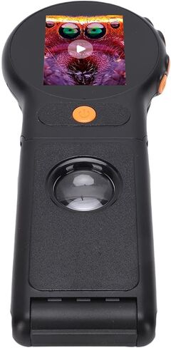 Hamwesh Digital Microscope for Kids, 500x Magnification 2MP HD Lens Handheld Digital Microscope, Portable with 8 LED Lights for Science Experiments (64G) (64G) in Kuwait