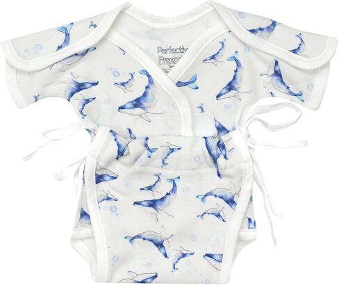 Open-Shoulder Ultra Soft NICU Sweet-Tee Bodysuit - NICU Friendly - Micro (1-2.5lbs) in Saudi Arabia