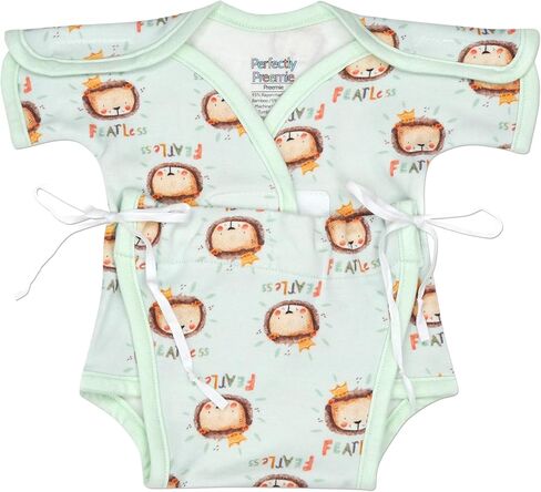 Open-Shoulder Ultra Soft NICU Sweet-Tee Bodysuit - NICU Friendly - Micro (1-2.5lbs) in Saudi Arabia