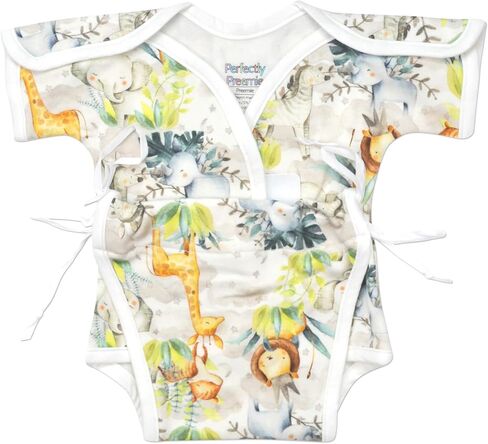 Open-Shoulder Ultra Soft NICU Sweet-Tee Bodysuit - NICU Friendly - Micro (1-2.5lbs) in Saudi Arabia