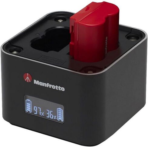 شاحن مزدوج احترافي من مانفروتو ProCUBE 3 لبطاريات نيكون مختارة in Kuwait