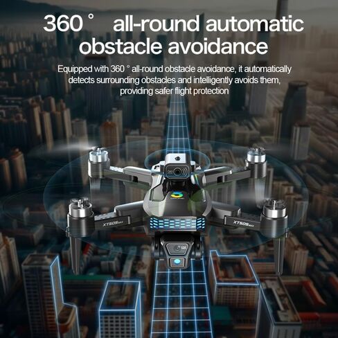 طائرة بدون طيار GPS مع كاميرا 4K EIS للبالغين، وقت طيران 60 دقيقة، نقل طويل المدى، اتبعني، إرجاع تلقائي، محرك بدون فرش، تجنب العوائق، طائرة كوادكوبتر خفيفة الوزن وقابلة للطي لعبة هدايا عيد الميلاد للمبتدئين in Kuwait