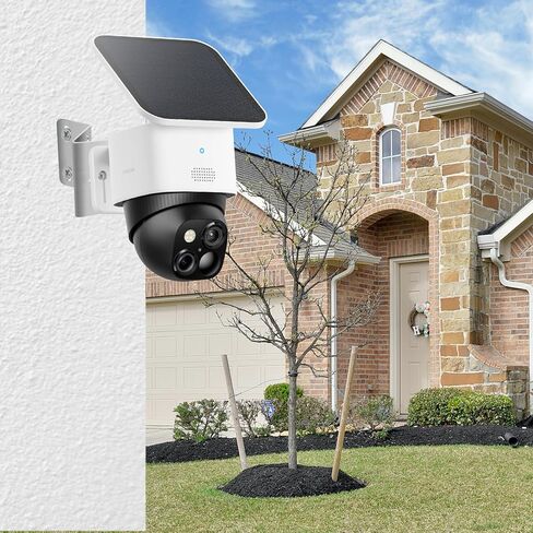 دعامة تثبيت على الزاوية متوافقة مع eufyCam S4، نظام أمان eufy PoE NVR S4 Max، eufy Security SoloCam E30/S340 مجموعة ملحقات محول معدنية خارجية دعامة تثبيت للأماكن الخارجية والداخلية، عبوتان in Kuwait