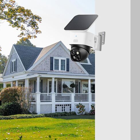 دعامة تثبيت على الزاوية متوافقة مع eufyCam S4، نظام أمان eufy PoE NVR S4 Max، eufy Security SoloCam E30/S340 مجموعة ملحقات محول معدنية خارجية دعامة تثبيت للأماكن الخارجية والداخلية، عبوتان in Kuwait