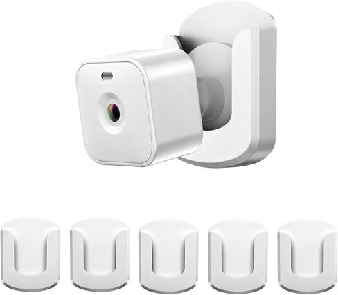 3 Pack Adhesive Wall Mount Bracket for Blink Outdoor 4/ Mini/ Mini 2 / Indoor Camera, No Drill No Screws, Easy to Install Blink Camera Mount for Home Security in Kuwait