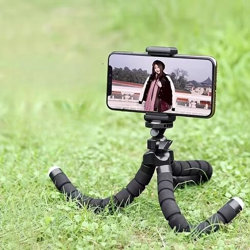 حامل ثلاثي القوائم للهاتف المحمول للسفر، مثبت يدوي، كاميرا DSLR مايكرو واحدة، كاميرا سيلفي عالمية، حامل ثلاثي القوائم احترافي لسطح المكتب in Kuwait