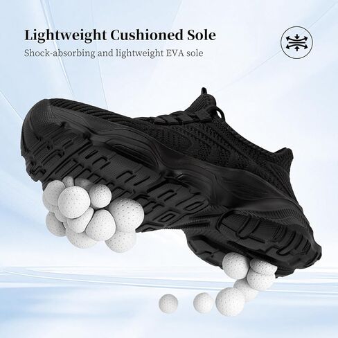 Platform Sneakers for Women Tennis Running Slip on Shoes Walking Gym Athletic Non Slip Workout Chunky Ladies Shoe in Saudi Arabia