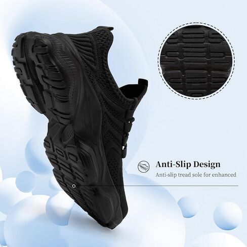 Platform Sneakers for Women Tennis Running Slip on Shoes Walking Gym Athletic Non Slip Workout Chunky Ladies Shoe in Saudi Arabia