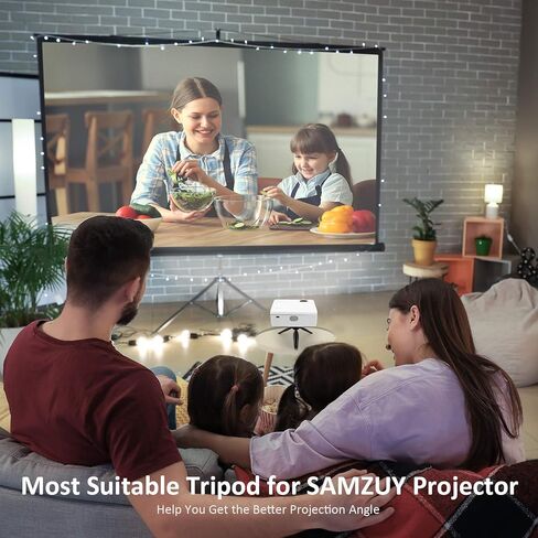 حامل ثلاثي صغير، حامل ثلاثي لجهاز العرض، SAMZUY مع رأس كروي معدني قابل للدوران 360 درجة للسينما المنزلية، ومدونة الفيديو، والسفر، والعمل، والمزيد من المشاهد، متوافق مع أجهزة العرض، DSLR، كاميرا ويب صغيرة، DVR in Kuwait