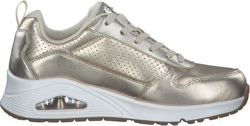 Skechers Street Uno Metallixs Womens Sneaker, ChampagneMetallic, US 8.5 M in Kuwait