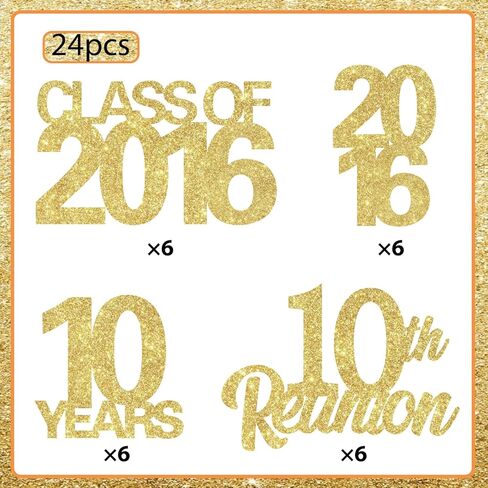 24pcs 10th Class Reunion Tags Blue 2015 Reunion Tags Decorations Class of 2015 Reunion Decorations 10th High School Class Decorations for High School 10 Year Reunion Decorations in Saudi Arabia
