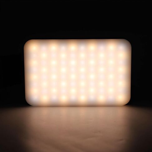 Yunseity Fill Video Conference Light, 3000-6500K, 5 Lighting Modes, 360° Rotation, Rechargeable Selfie Light for Laptop Vlog with Phone, for Photographers, Remote Workers in Kuwait