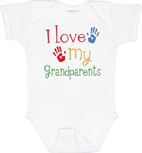 inktastic I Love My Grandparents Baby Bodysuit in Kuwait