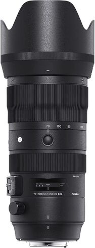 Sigma 70-200mm f/2.8 DG OS HSM Sports Canon EF (590954) Bundle. The Ideal Lens for Professional Portraits Weddings Indoor/Outdoor Adventure, Wildlife, Travel, Safari and Photo use + Accessories in Kuwait