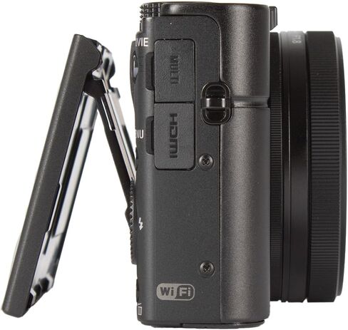 كاميرا Sony DSC-RX100 IV بدقة 20.1 ميجابكسل مع مستشعر CMOS مكدس 1 بوصة، وعدسة ZEISS مقاس 24-70 مم f/1.8-2.8، وفيديو بدقة 4K (DSC-RX100M4) + بطاقة 2 × 64 جيجابايت + ضوء LED + المزيد (حزمة مكونة من 15 قطعة) in Kuwait