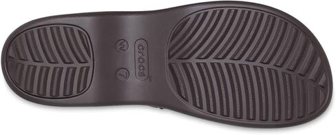 Crocs Women's Brooklyn Knot Sky Wedge Platform Sandals, Espresso Knot, 9 in Kuwait
