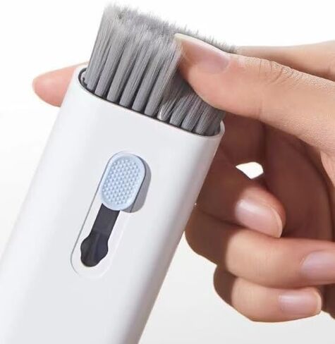 7-in-1 Multi-Function Keyboard Cleaning Brush Set Ideal for Cleaning Headphones, Phones, and Computer Screens in Saudi Arabia