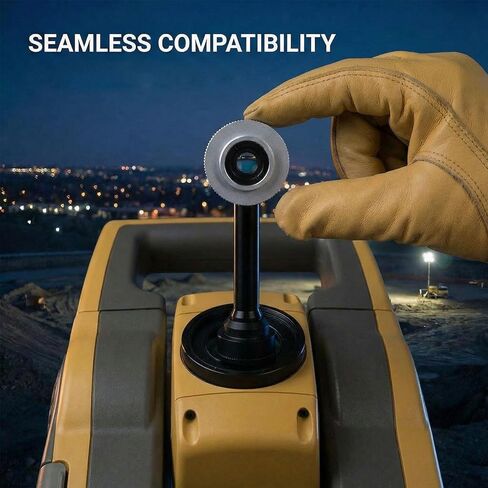 عدسة Eujgoov Total Station القطرية، عدسة عينية على شكل مرفق من سبائك الألومنيوم لسلسلة ES OS، مع ملاءمة دقيقة وتصميم خفيف الوزن in Kuwait