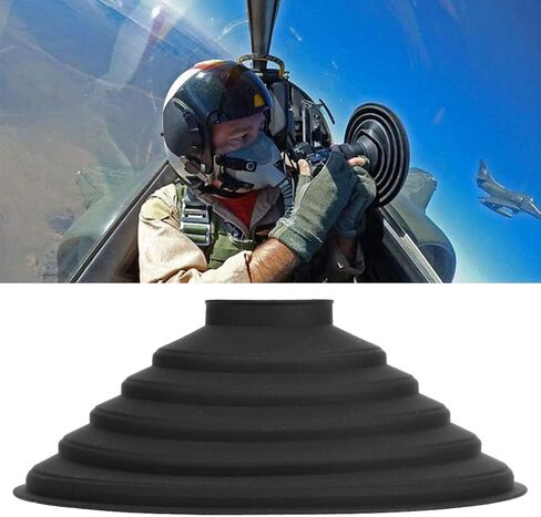 Lens Hood, Anti Glass Anti Reflective Silicone Rubber Collapsible Len Hood Cap Shade for Enhanced Photography and Video Footag in Kuwait