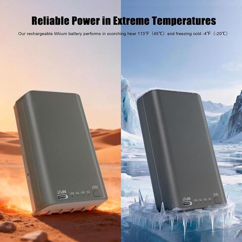 بطارية JYJZPB 2 حزمة 6.0 أمبير قابلة لإعادة الشحن متوافقة مع كاميرا Stealth Cam Trail Flashback، Deceptor MAX، Fusion MAX، بطارية ليثيوم 11.1 فولت in Kuwait
