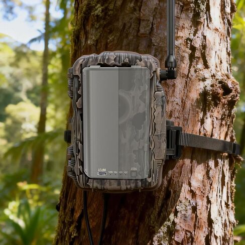 بطارية JYJZPB 2 حزمة 6.0 أمبير قابلة لإعادة الشحن متوافقة مع كاميرا Stealth Cam Trail Flashback، Deceptor MAX، Fusion MAX، بطارية ليثيوم 11.1 فولت in Kuwait