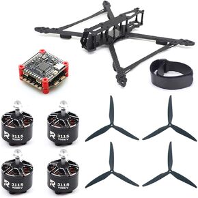 Mark4 7 بوصة 295 مللي متر FPV سباق حرة هيكل حوامة رباعية عدة F405 F4 التحكم في الطيران 60A 4 IN1 ESC 2810 1350KV موتور 7040 المروحة in Kuwait