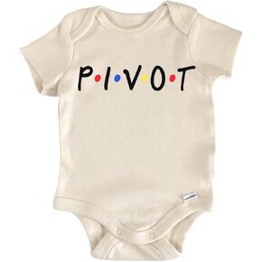 Pivot Sitcom Tv Show - Baby Boy Girl Clothes Bodysuit Funny Cute in Kuwait