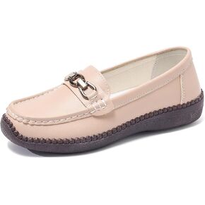 Women's Loafers Slip On Flats, Comfort Non-Slip Casual Work Shoes with Metal Buckle for Nurses, Teachers, Office All Day Wear in Saudi Arabia