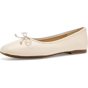 حذاء باليه نسائي مسطح من Sam Edelman باللون العاجي الحديث مقاس 8.5 M in Kuwait