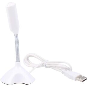 Computer Microphone Desktop Omnidirectional Condenser PC Laptop Microphone for Gaming Live(OneColor) in Kuwait